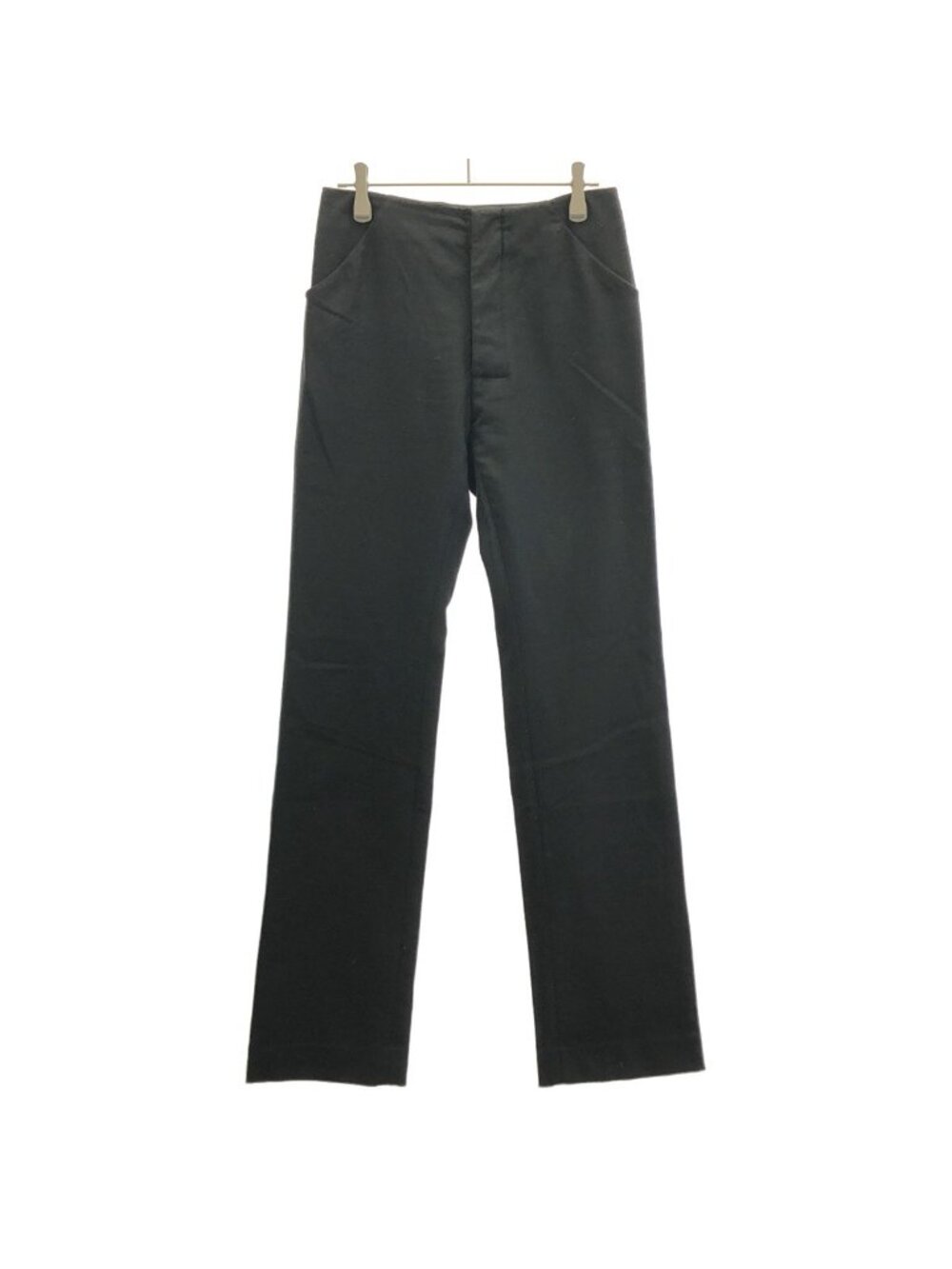 Loro Piana Gabriela Coll Garments Cole 134 Long Trousers Pants Black